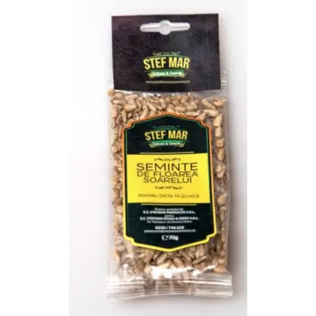 Semințele de floarea-soarelui, 70g, Stef Mar