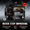 Gnc Amp Sustained Protein Blend, Amestec Proteic, Cu Aroma De Milkshake De Vanilie, 852.8 g