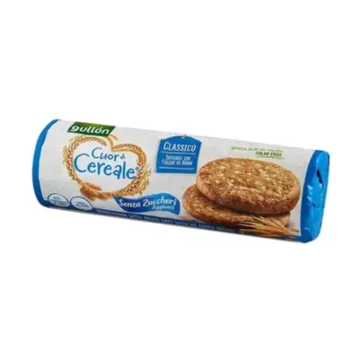 Biscuiți bogați în fibre fără zahăr din făină integrală de cereale, 280 g, Gullon