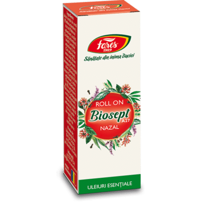 Biosept Nazal A27, ulei roll-on, 5 ml, Fares