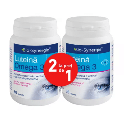 pachet-luteina-omega-3-2-la-pret-de-1-30-30-capsule-bio-synergie-4689 luteina