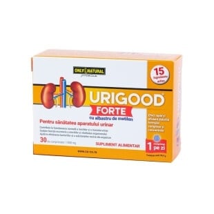 urigood forte 1000 mg 30 comprimate only natural 3801
