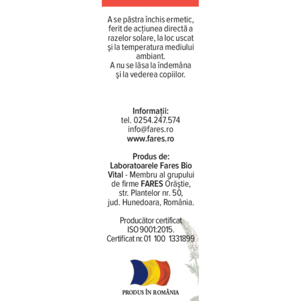 Hapciu R7 Ușurează respirația, inhalant, 10 ml, Fares – imagine 3