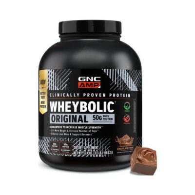 Gnc Amp Wheybolic, Proteina Din Zer, Cu Aroma De Ciocolata, 1683.2 g
