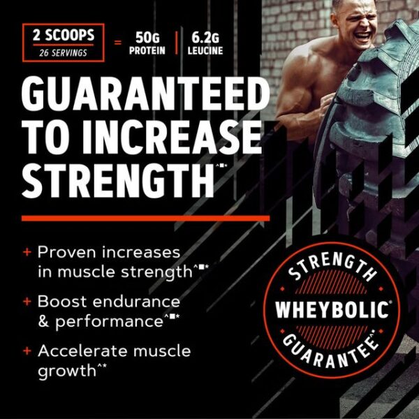 Gnc Amp Wheybolic, Proteina Din Zer, Cu Aroma De Vanilie, 1585,7 g