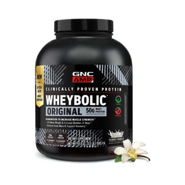 Gnc Amp Wheybolic, Proteina Din Zer, Cu Aroma De Vanilie, 1585,7 g