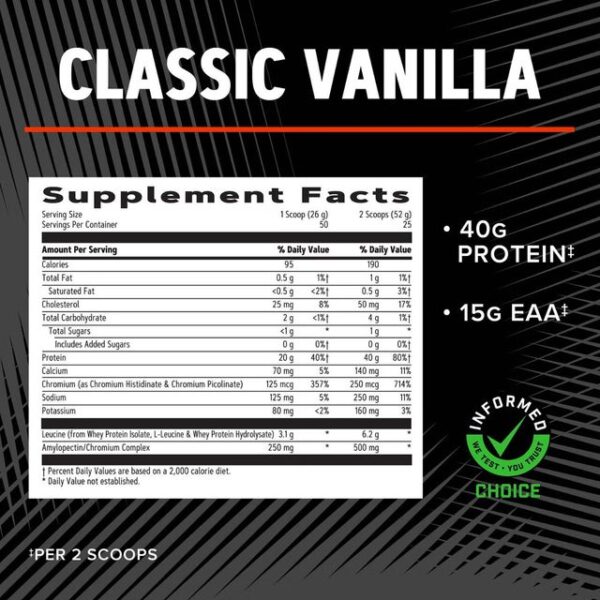 Gnc Amp Wheybolic, Proteina Din Zer, Cu Aroma De Vanilie, 1585,7 g