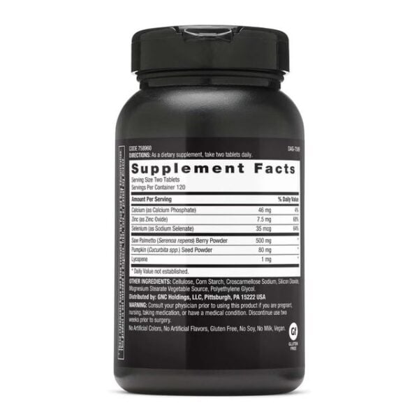 Gnc Men's Saw Palmetto Formula, Extract Din Palmier Pitic,  240 Tb
