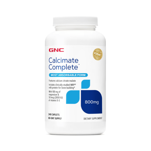 GNC Calcimate Complete™, Calciu Citrat Malat, 240 tb