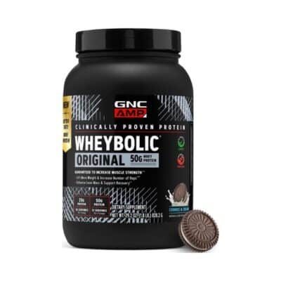 Gnc Amp Wheybolic, Proteina Din Zer, Cu Aroma De Biscuiti Cu Crema, 828,2 g