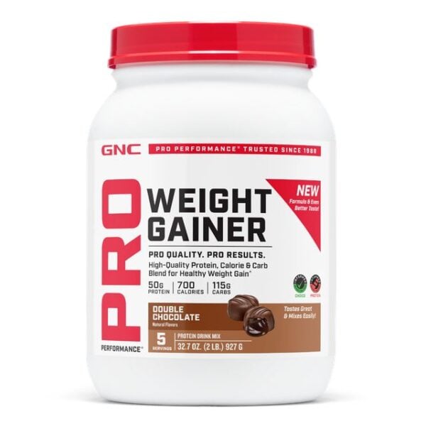 Gnc Pro Performance Weight Gainer, Formula Proteica Pentru Crestere In Greutate, Cu Aroma De Ciocolata, Testata Antidoping, 1134 G