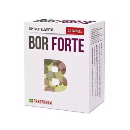 Bor Forte 30 capsule Parapharm