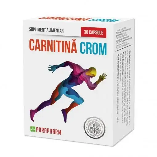 Carnitina Crom 30 cps Parapharm