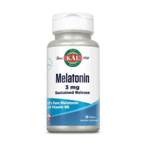 Melatonină, 3 mg, 30 comprimate, Kal