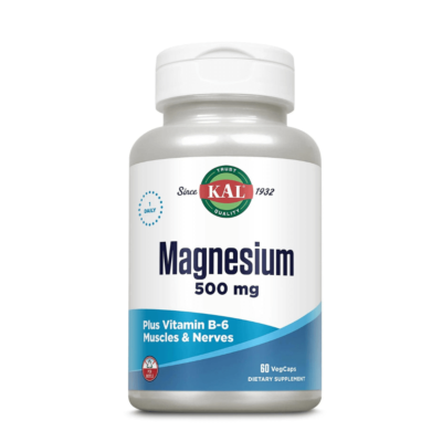 Magneziu, 500 mg, 60 capsule, Kal