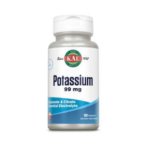 Potasiu, 99 mg, 100 capsule, Kal
