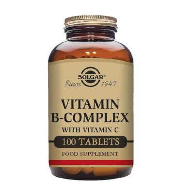 Complex de vitamine B, 100 comprimate, Solgar