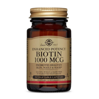 Biotină 1000 ug, 50 capsule, Solgar