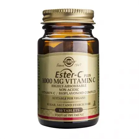 Ester-C Plus 1000 mg, 30 comprimate, Solgar