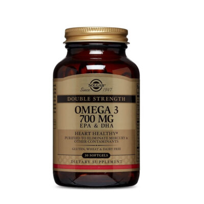Omega 3 putere dublă, 30 capsule, Solgar