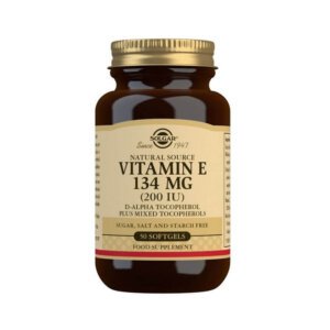 Vitamin E 200 IU 134 mg, 50 capsule, Solgar