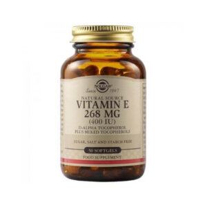 Vitamina E 400 UI 268 mg, 50 capsule, Solgar