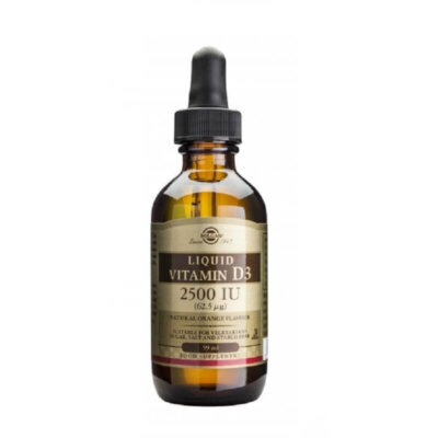 Vitamina D3 lichidă, 59 ml, Solgar