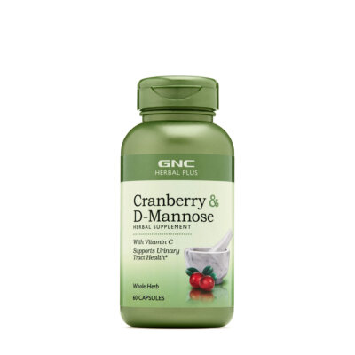 Merisor & D-Manoza + Vitamina C Herbal Plus, 60 capsule, GNC