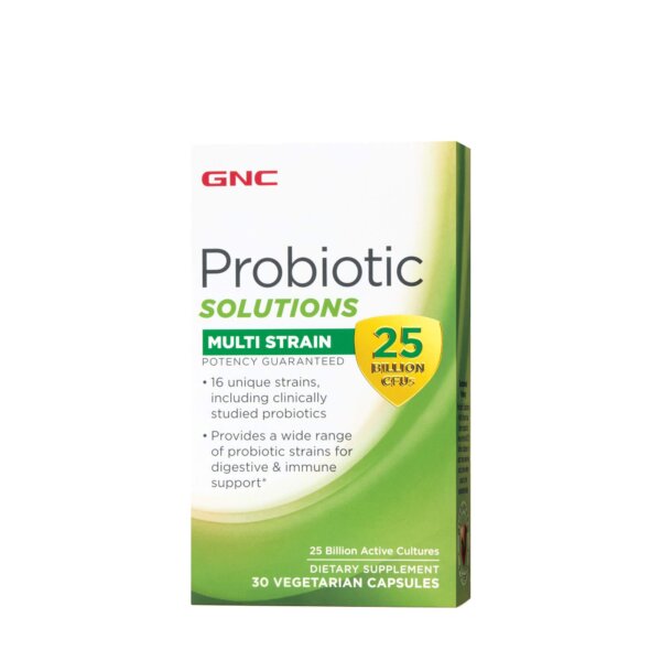 Probiotic cu mai multe tulpini 25 miliarde CFU, 30 capsule, GNC