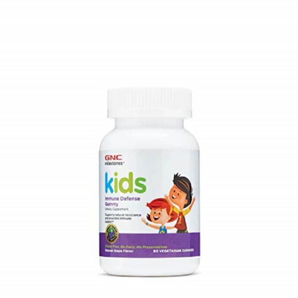 Apărare imunitară cu aromă naturală de struguri, 60 de capsule, GNC Kids