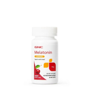 Melatonină aromă de cireșe, 1 mg, 60 tablete, GNC