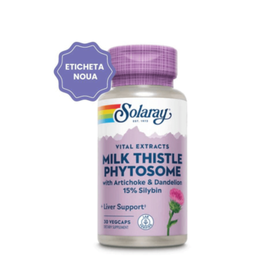 Fitozom de ciulin de lapte, 30 capsule, Solaray