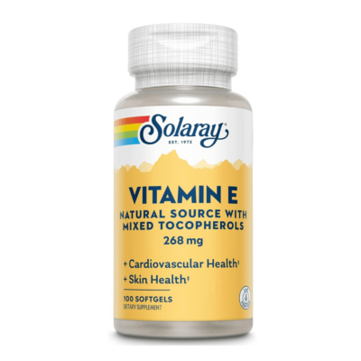 Vitamina E, 400 UI, 50 capsule, Solaray