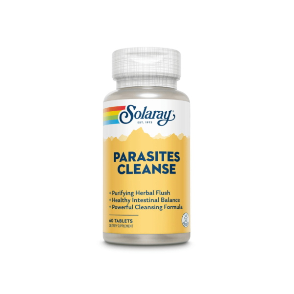 Parasites cleanse, 60 tablete, Solaray, Secom