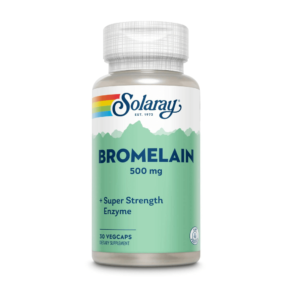 Bromelaina, 500 mg, 30 capsule, Solaray