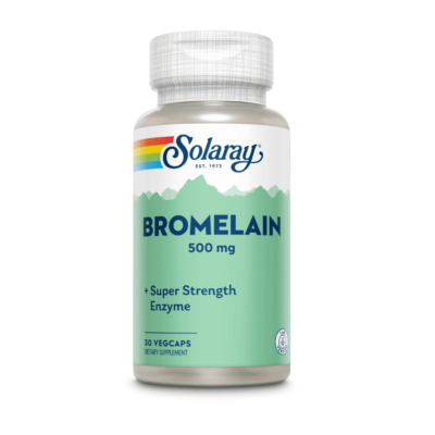 Bromelaina, 500 mg, 30 capsule, Solaray