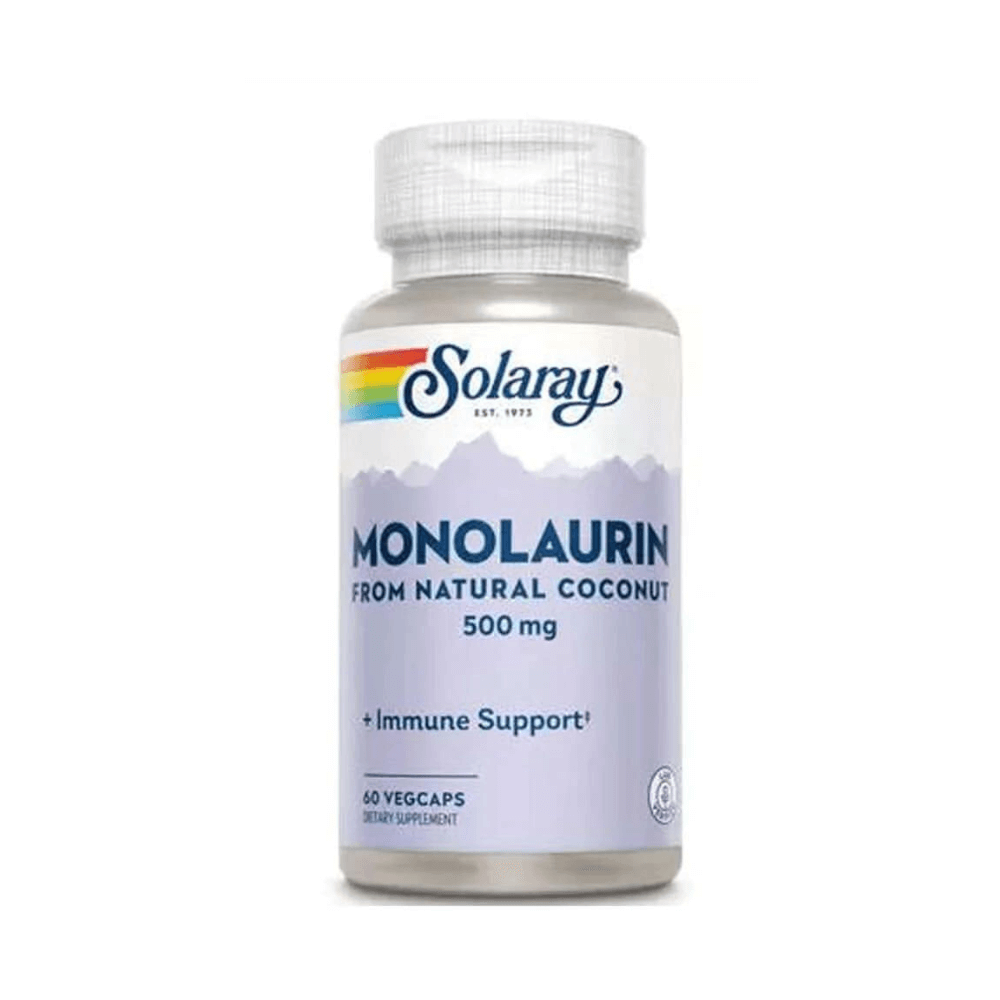 Monolaurin, 500 mg, 60 capsule, Solaray, Secom