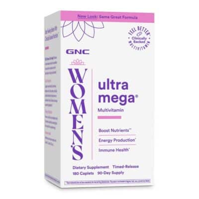 202455 Gnc Women's Multivitamine Ultra Mega, Multivitamine Pentru Femei, 180 Tb