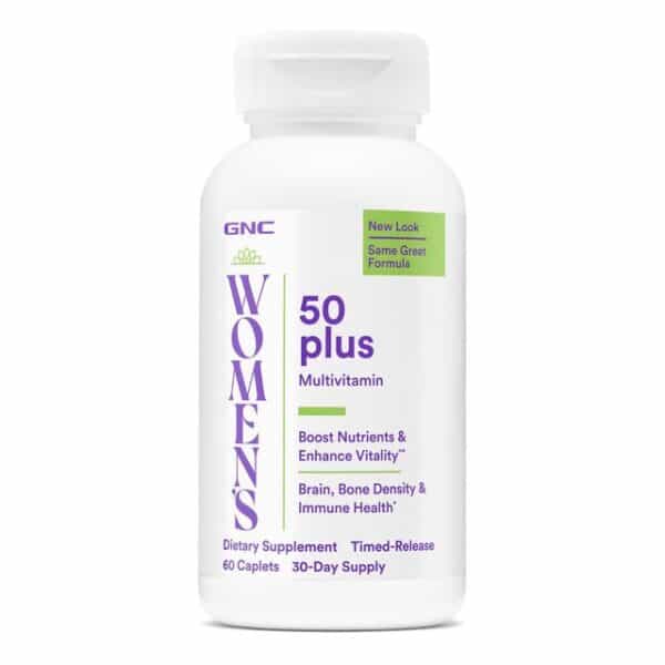 Women's 50 Plus, Multivitamine Si Minerale Pentru Femei, 60 Cps, GNC