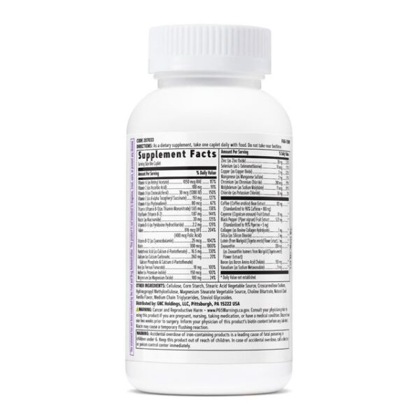 207033-2 Gnc Women`s One Daily Multivitamin Energy, Formula Energizanta De Multivitamine Pentru Femei, 60 Tb