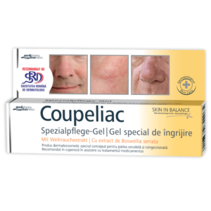 Gel pentru piele sensibilă și congestionată Coupeliac, 20 ml, Medipharma Cosmetics