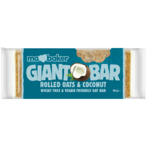 Baton de ovaz cu nuca de cocos, 90 g, Ma Baker