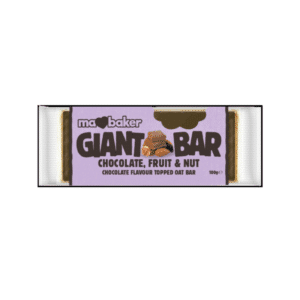 Baton de ovaz cu ciocolata belgiana, fructe si nuci, 100 g, Baker
