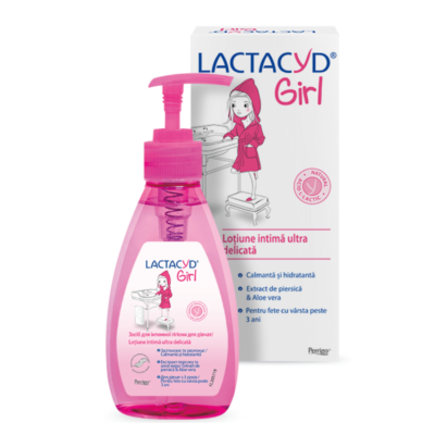 Lotiune intima ultra delicata Fata, +3 ani, 200 ml, Lactacyd