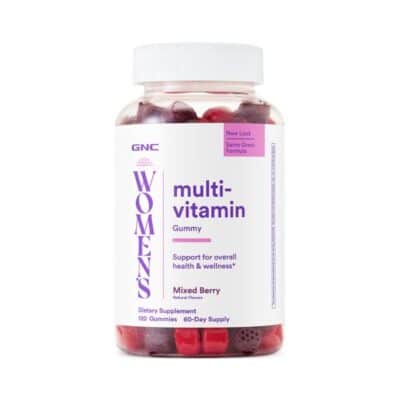 571197 Gnc Women’s Multivitamin Gummy, Jeleuri Cu Multivitamine Pentru Femei Cu Aroma De Fructe De Padure, 120 Jeleuri
