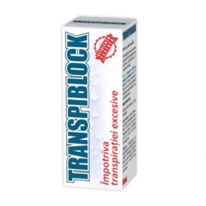 Roll-on împotriva transpirației excesive, 50 ml, Transpiblock