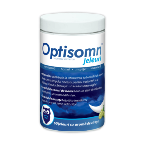 Jeleuri de dormit cu aroma de cirese Optisomn, 60 bucati, Zdrovit
