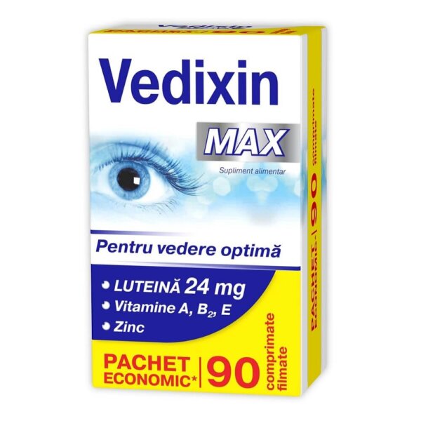 Vedixin Max, 90 comprimate filmate, Zdrovit