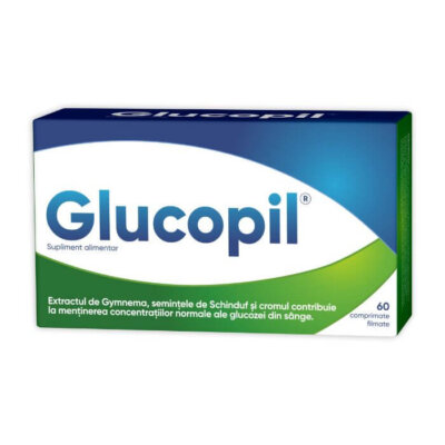 Glucopil, 60 comprimate filmate, Zdrovit