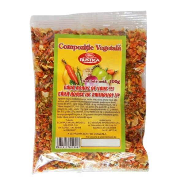 Compoziție de legume, 100 g, Natex